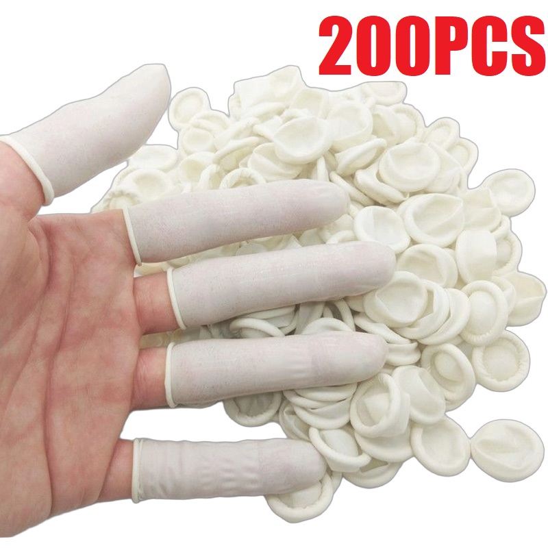 100/200PCS Powder Free Anti-Sl - огляд і ціна Latex Disposable Glove
