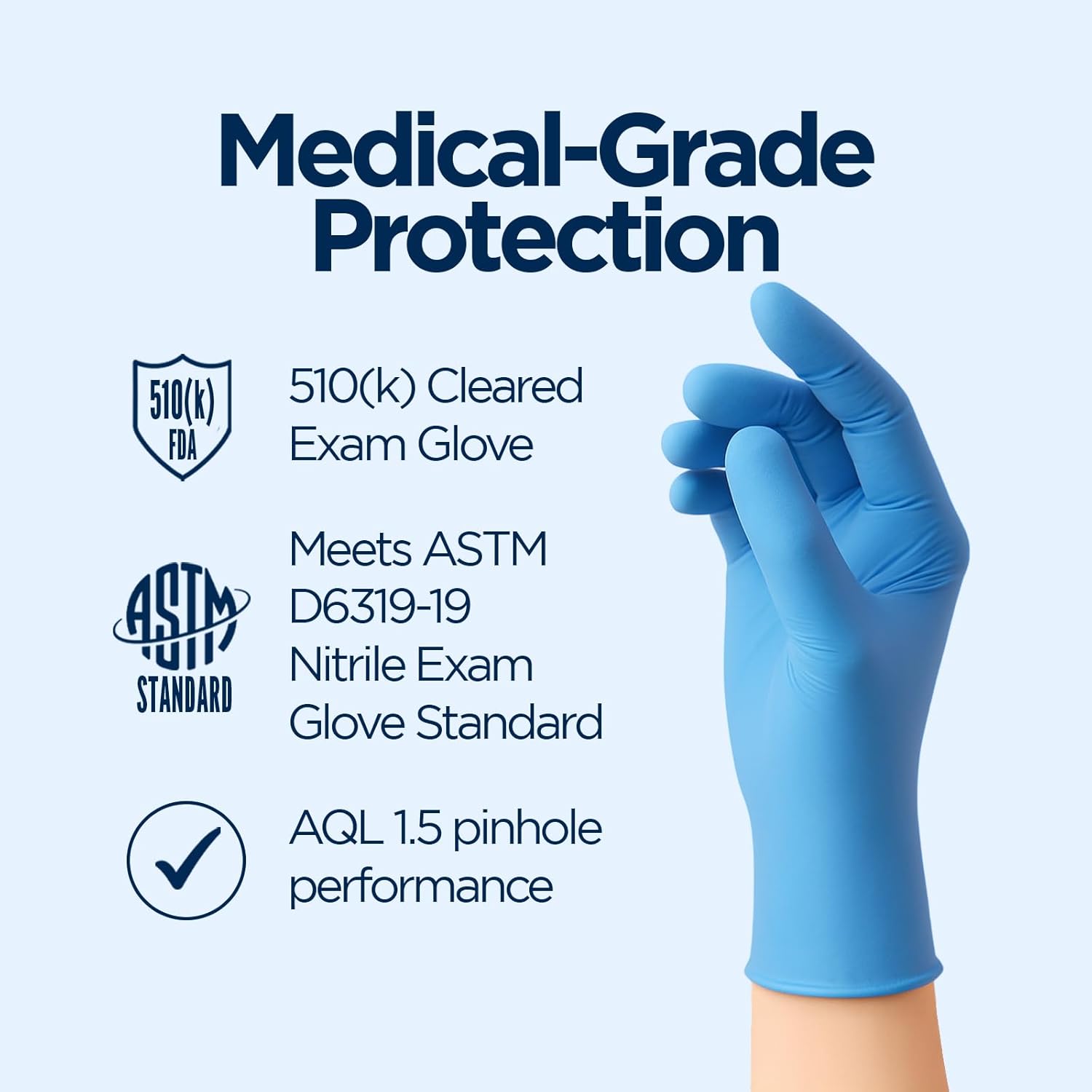 Medical-Grade Nitrile Exam Glo - огляд і ціна Exam Glove Nitrile