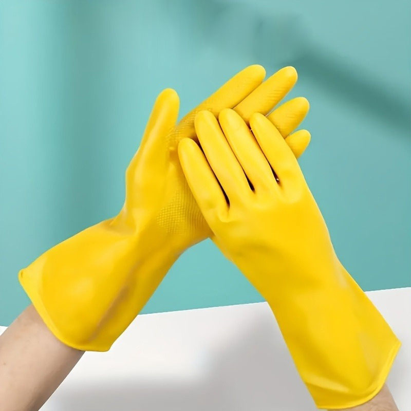 1Pairs(2pcs) Rubber Gloves Was - огляд і ціна Dish Glove Rubber