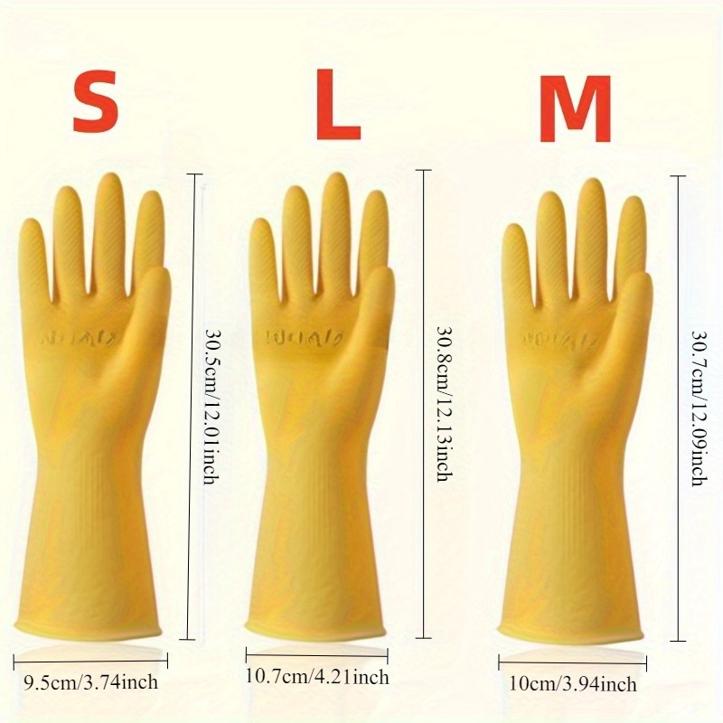 1Pairs(2pcs) Rubber Gloves Was - огляд і ціна Dish Glove Rubber