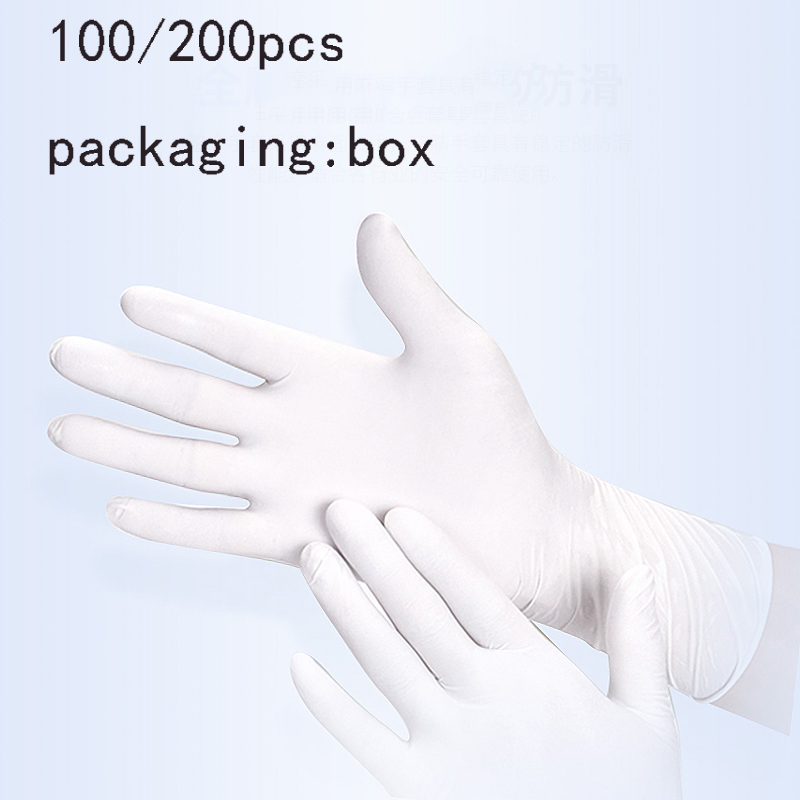 S/M/L/XL White Disposable Nitr - огляд і ціна Dish Glove Rubber
