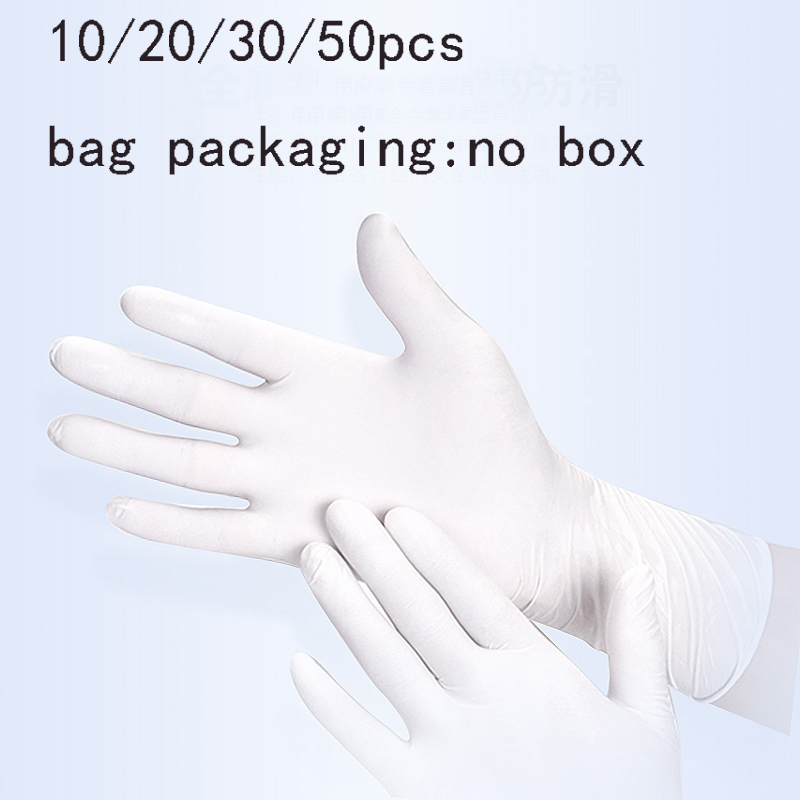 S/M/L/XL White Disposable Nitr - огляд і ціна Dish Glove Rubber