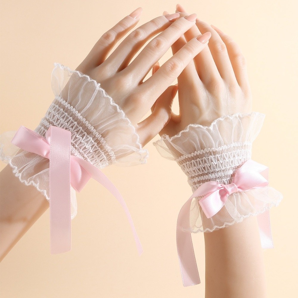 Sweet Pleated Ruched Detachabl - огляд і ціна Fingerless Glove Knit